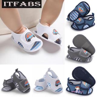 Innocence-baby SHOES SOFT BOTTOM BABY SANDALS รองเท้าแตะซัมเมอร์ แบบปรับได้ สําหรับเด็ก