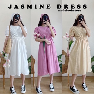 Jasmine dress 🌸 เดรสยาวแขนตุ๊กตาน่ารัก