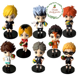 📌 พร้อมส่ง 📌 Figure Model Haikyuu ตุ๊กตาฟิกเกอร์ ไฮคิว คู่ตบฟ้าประทาน โมเดล การ์ตูนญี่ปุ่น สูง 9.5 ซม. [ขายแยกชิ้น]