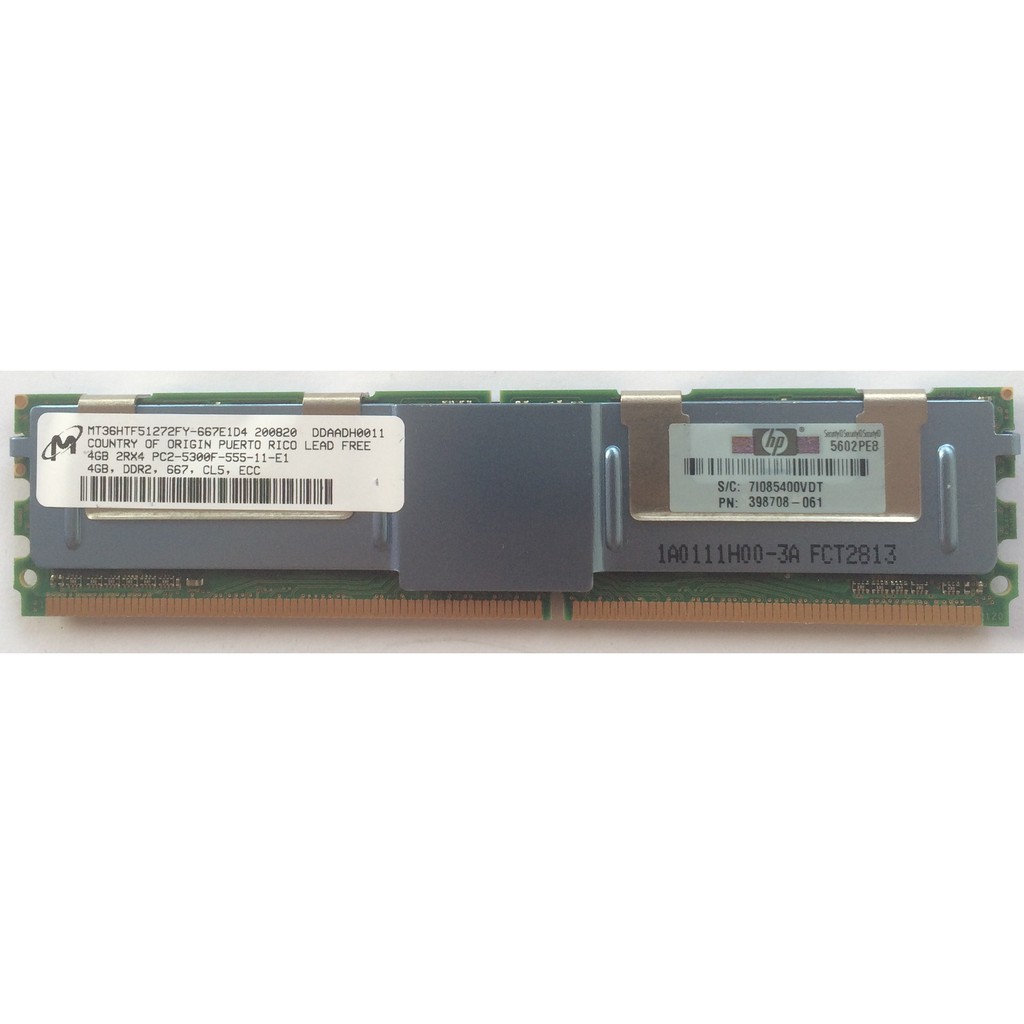 Ram Server  Micron DDR2  4GB Bus 667 สำหรับ Server &amp; Work Station , Mac PRO,Dell,HP,IBM