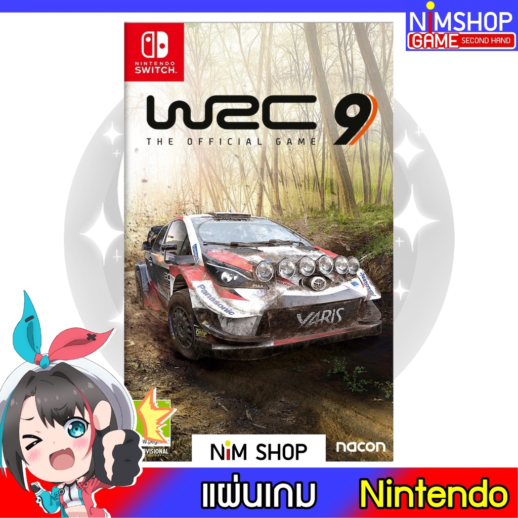 (มือ2) Nintendo Switch : WRC 9 แผ่นเกม มือสอง สภาพดี