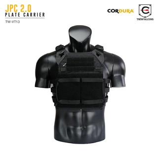 เสื้อเกราะ JPC 2.0 Plate Carrier ( Twinfalcons ) วัสดุผ้า Delustering Cordura 500D จัดส่งฟรี