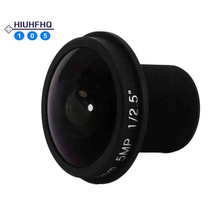 Hd fisheye เลนส์กล้องวงจรปิด 5MP 1.8 มม. M12x0.5 เมาท์ 1/2.5 F2.0 180 องศา สําหรับกล้องวงจรปิด เฝ้าระวังวิดีโอ