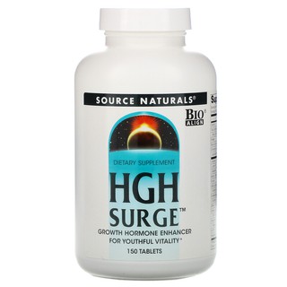 พร้อมส่ง!!! โกรทฮอร์โมน,Source Naturals, HGH Surge, 150 Tablets