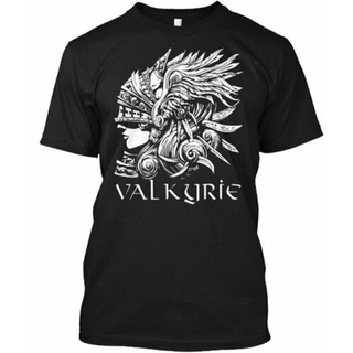 Valkyrie. เสื้อยืด ลาย Odin Ragnar Valhalla Viking Warriors ไม่ซ้ําใคร เสื้อยืด คอกลม แขนสั้น ผ้าฝ้าย แฟชั่นฤดูร้อน สําห