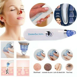 เครื่องดูดสิว สุญญากาศ DERMASUCTION ที่ดูดสิวเสี้ยน สิวข้างจมูก ดูดสิวเสี้ยนอุดตัน ลบรอยจุดดำจากสิวเสี้ยนที่จมูก