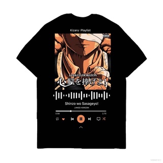 เสื้อยืดแขนสั้นลําลอง ทรงหลวม พิมพ์ลายอนิเมะ Attack on Titan SASAGEYO พลัสไซซ์ สําหรับผู้ชาย และผู้หญิง