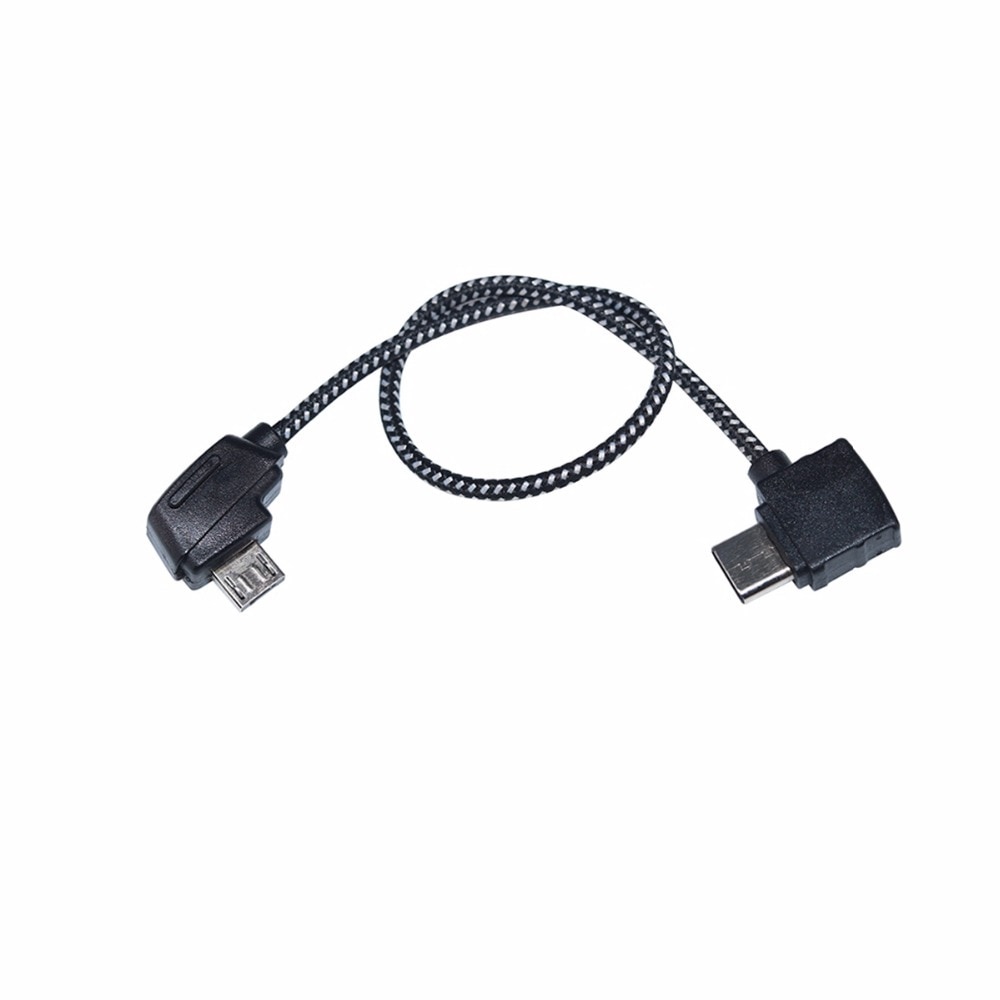 สายเคเบิลข้อมูล OTG รีโมทคอนโทรลโทรศัพท์แท็บเล็ตขั้วต่อ Micro USB TypeC IOS ขยายสําหรับ DJI Mavic MINI/MINI SE/Pro/Air/Mavic 2