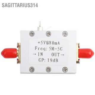 Sagittarius314 5M-5GHz Wideband  RF Signal Amplifier Gain 19dB@2G Broadband Amplification