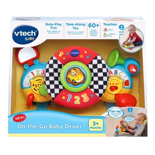 VTech On-the-Go Baby Driver With Fabric Steering Wheel and Car Sounds