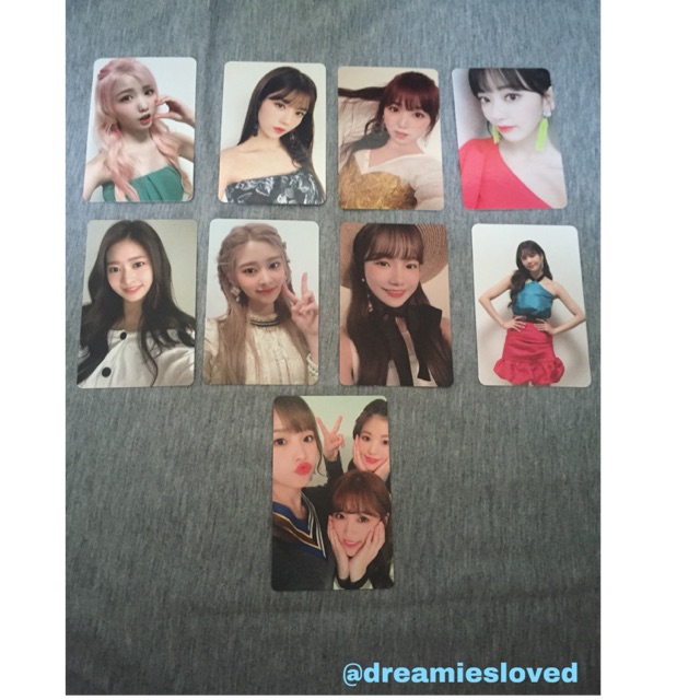 Photocard Official IZ*ONE Hitomi Bloom*iz