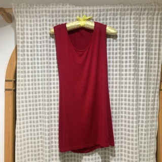 Dress สั้น สีแดง burgundy