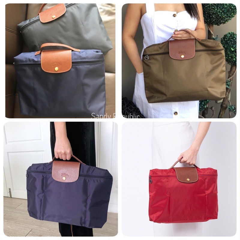 พร้อมส่ง * Longchamp กระเป๋า Briefcase ใส่เอกสาร Notebook Computer พกพา