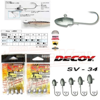 Decoy sv-34 ขนาด 5,7 g.