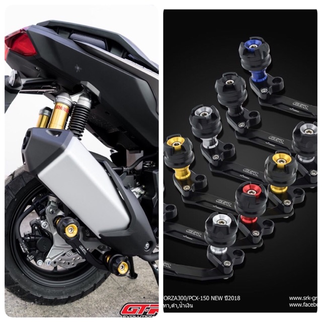 ช ดก นล มข างท อไอเส ย Gtr Adv150 Forza300 Pcx 150 New ป 18 ราคา 1 599 Shopee Thailand