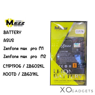 Mezz แบตเตอร์รี่ ASUS ZENFONE MAX PRO M2 ZB631KL X01BDA C11P1706 1ICP5/65/87 แบต zenfonemax pro m2 มีมอก. รับประกัน1ปี