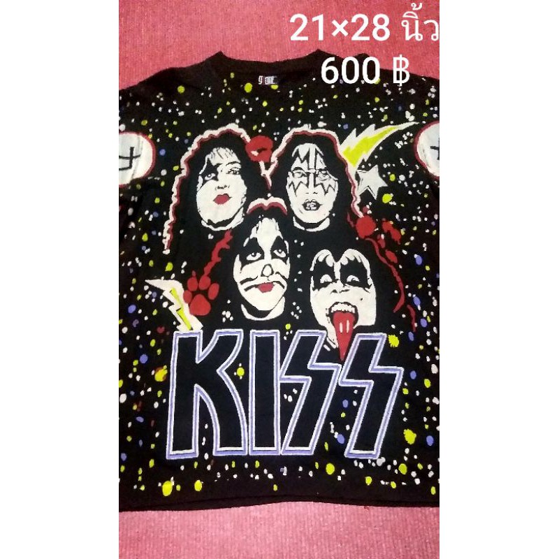 เสื้อยืด วง kiss, ovp งานใหม่