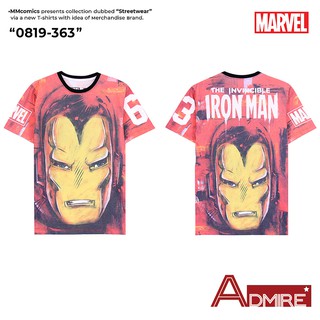 เสื้อยืด T-shirt Marvel Iron man Collection Series 6 ลิขสิทธิ์แท้ พร้อมป้าย Label การันตีลิขสิทธิ์แท้ทุกลายครับ