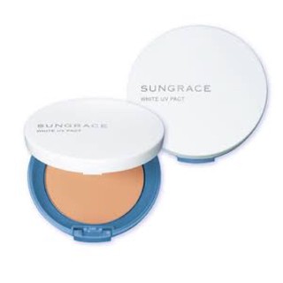 SUNGRACE White UV Pact รองพื้นคุณภาพดีจากญี่ปุ่น ทนน้ำ ปกปิดเยี่ยม