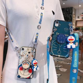 เคสโทรศัพท์เคสโทรศัพท์มือถือพิมพ์ลาย Doraemon สําหรับ Vivo Y 53 Y 55 Y 69 V 5 V 5 S V 5 Lite