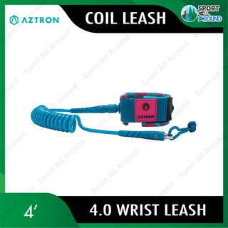 Aztron 4 Hand Coil Leash สายรัดข้อมือ สำหรับการเล่น Wing Serve