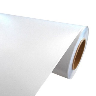 ฟิล์มเคลือบเย็น White Matte Laminating Film, ฟิล์มเคลือบสีขาวใสผิวด้าน ขนาด 0.914x50/1.07x50 เมตร, สินค้าราคาส่ง