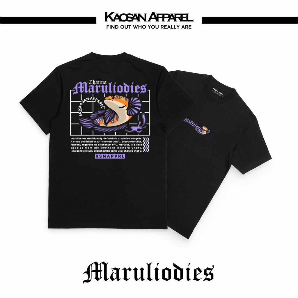 เสื้อยืดชานา "Maruliodies" - เสื้อยืด Chana/เสื้อยืดหัวงู/Chana เสื้อยืดคนรักปลาประดับ/เสื้อยืด Chan