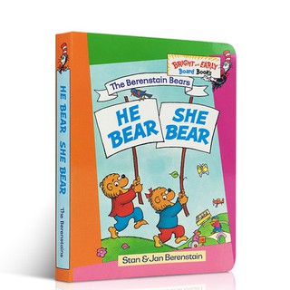 Berenstain Bears He Bear She Bear Original childrens English books