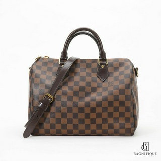 LOUIS VUITTON SPEEDY BAND 30 DAMIER CANVAS GHW