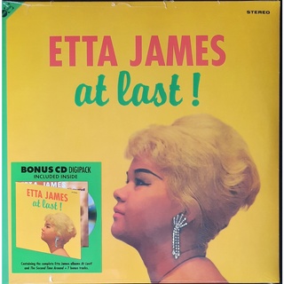 แผ่นเสียง Etta James - Etta James At Last, Vinyl, Bonus CD Include Inside (New)