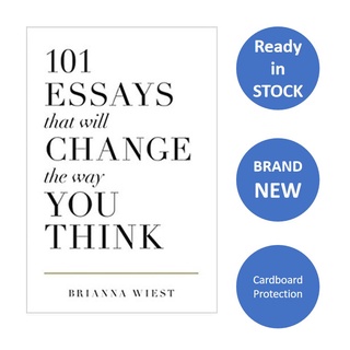 【iReading】101 Essays That Will Change The Way You Think English Paperback Book