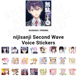 Nijisanji สติกเกอร์ไลน์ นิจิซันจิ Virtual YouTuber VTuber ภาษาญี่ปุ่น ไม่หมดอายุ