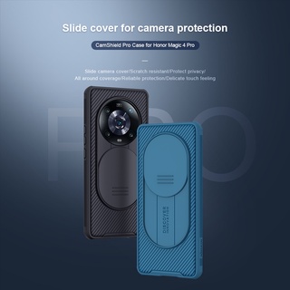 สําหรับ Honor Magic 4 Pro เคส NILLKIN ป้องกันเลนส์กล้อง เคสสไลด์ ฝาครอบป้องกัน CamShield เคสด้านหลัง