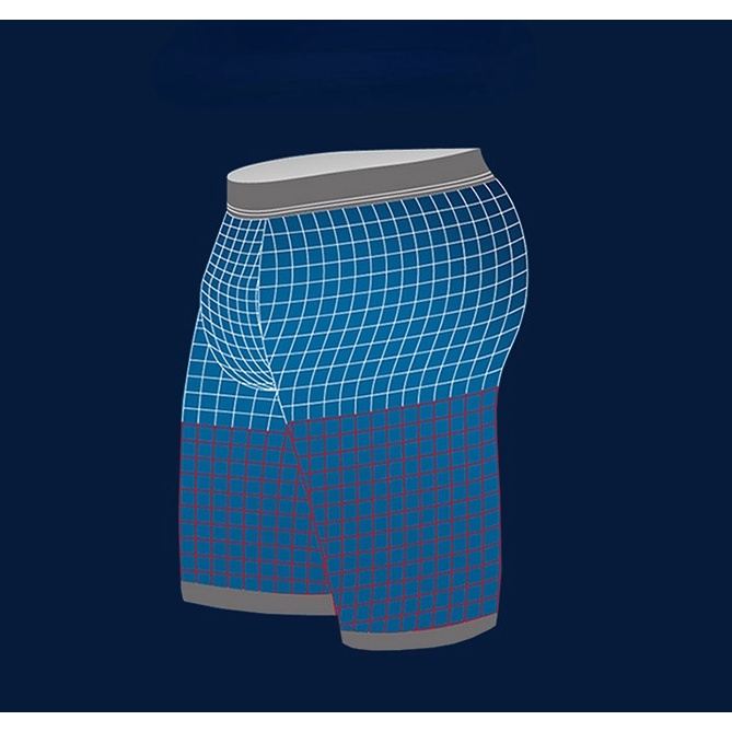 กางเกงบ็อกเซอร์ขายาว ขาห้าส่วน ระบายอากาศ สวมใส่สบาย เหมาะกับการวิ่ง เล่นกีฬา สําหรับผู้ชาย 009