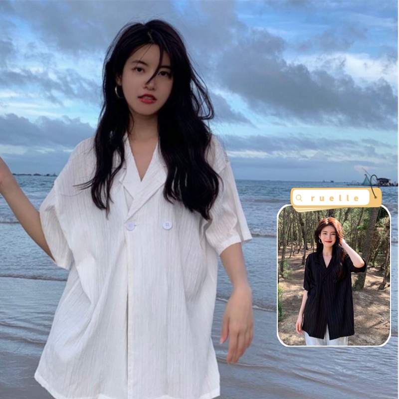 ท็อปส์แขนสั้นสไตล์เกาหลีสำหรับฤดูร้อน ดีไซน์บางเบาและสวมใส่ง่าย