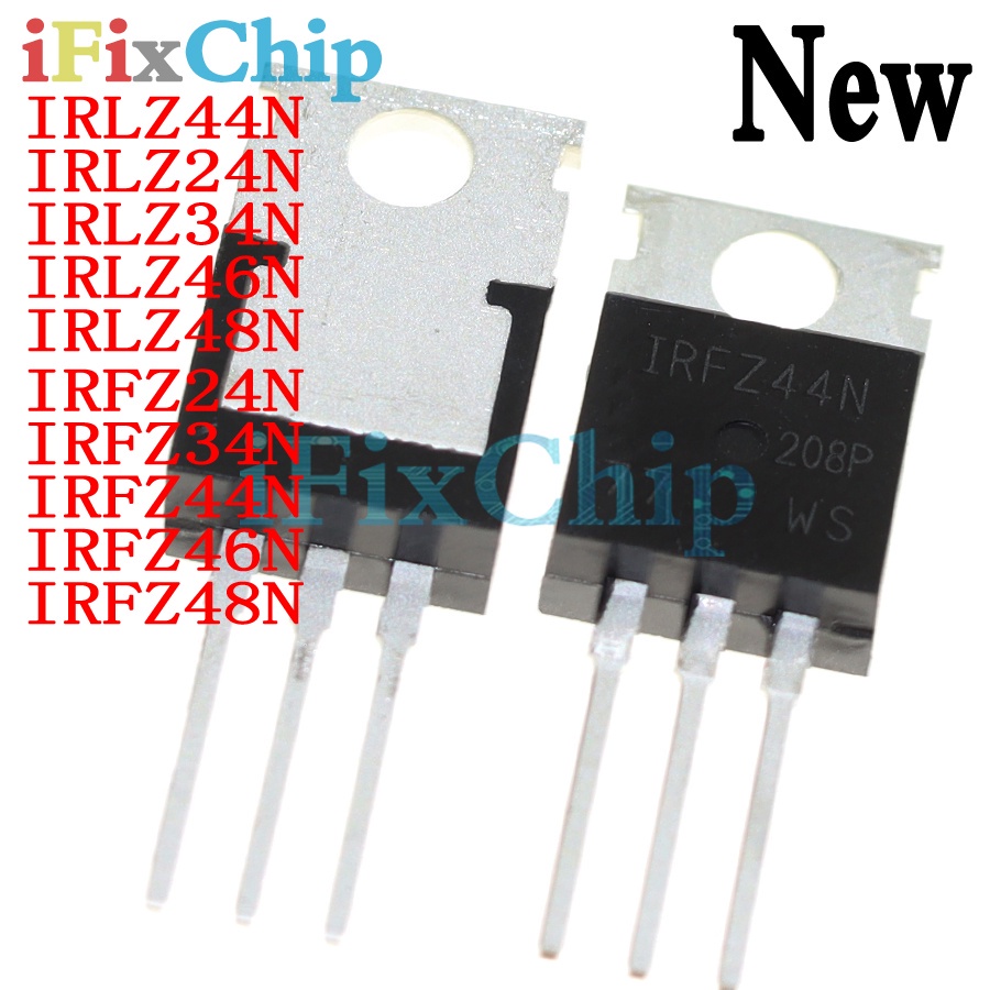 TO-220 IRLZ44N วงจรรวม IRLZ44 IRLZ24N IRLZ34N IRLZ46N IRLZ48N IRFZ24N IRFZ34N IRFZ44N IRFZ46N IRFZ48