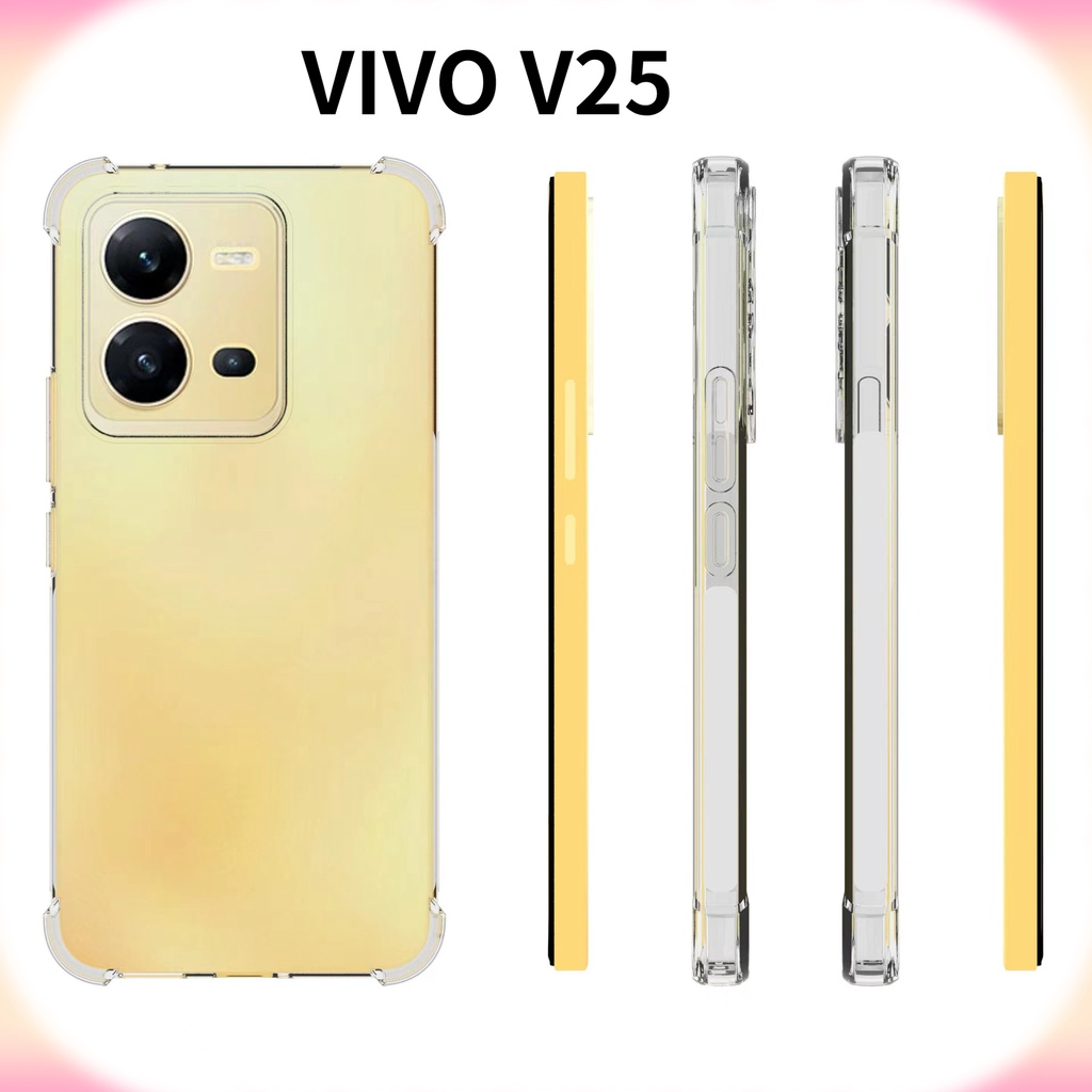 เคสโทรศัพท์มือถือแบบใส กันกระแทก สําหรับ VIVO V25 V25E V25 V25Pro V25 Pro