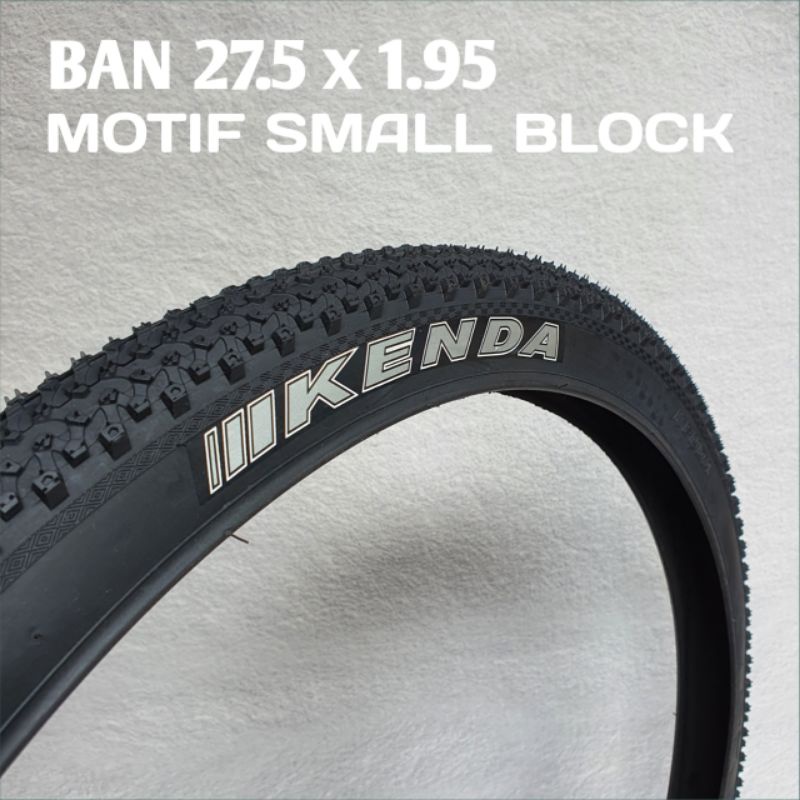 Kenda 27.5 x 1.95 จักรยานเสือภูเขา MTB Federal 27.5x195 1.95 ดอกไม้สีดํา Motif บล็อกขนาดเล็ก 27.5 x 1 95 ยางจักรยานเสือภูเขา Original Kenda