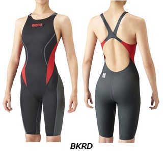 Arena Aqua Advanced Half Spats Open Back (Crossback) For Ladies Women รุ่น ARN-1024W-BKRD