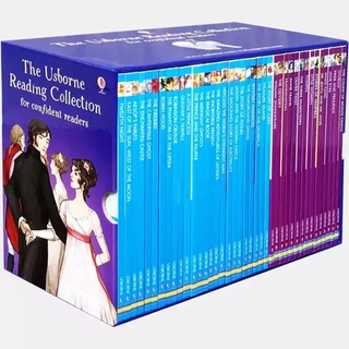 (พร้อมส่ง) กล่องชำรุด The Usborne Reading Collection for Confident Readers 40 เล่ม (Box Set)