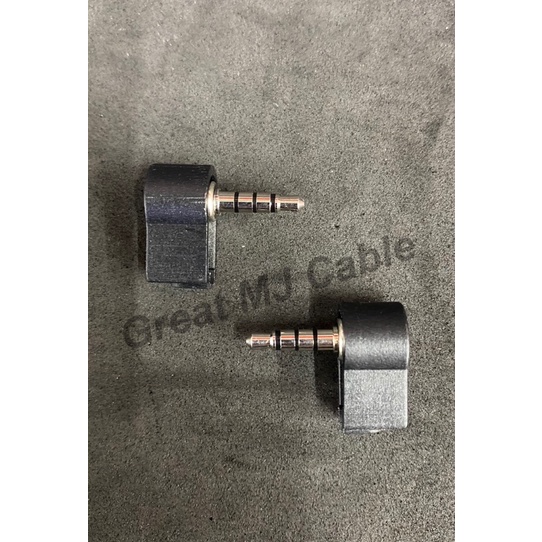 หัวแจ็ค 4Pole 3.5 มม. รุ่น4Poleตัวงออย่างดี หัวแจ็ค4Pole 3.5มม หัวแจ็ค TRS AUX PHONE 3.5mm ปลั๊กTR 4