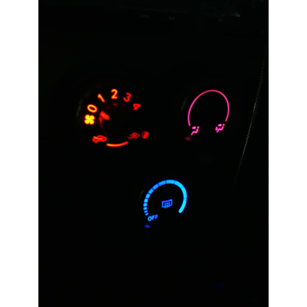 LED สําหรับแผงแอร์คอน Toyota Vios NCP93