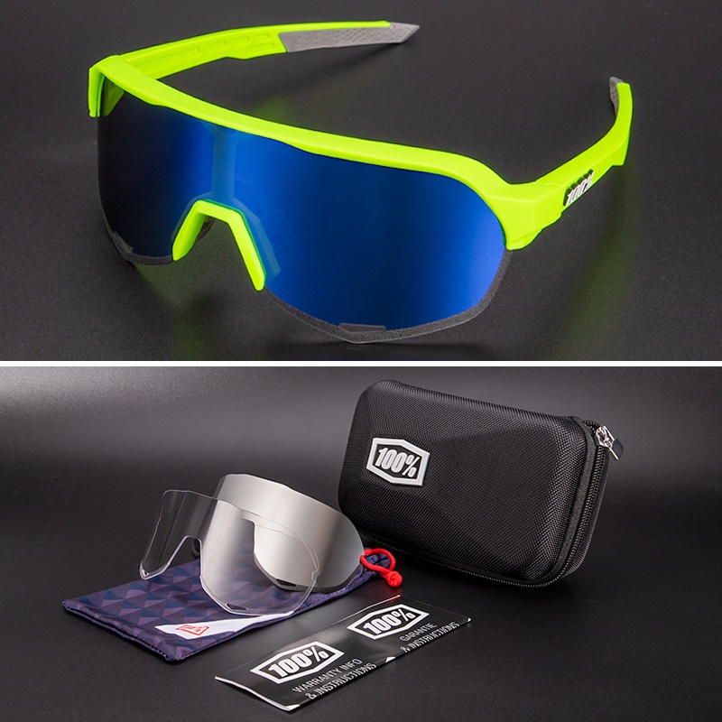 100 sunglasses men fishing glasses women goggles 3 lenses 100kask.th