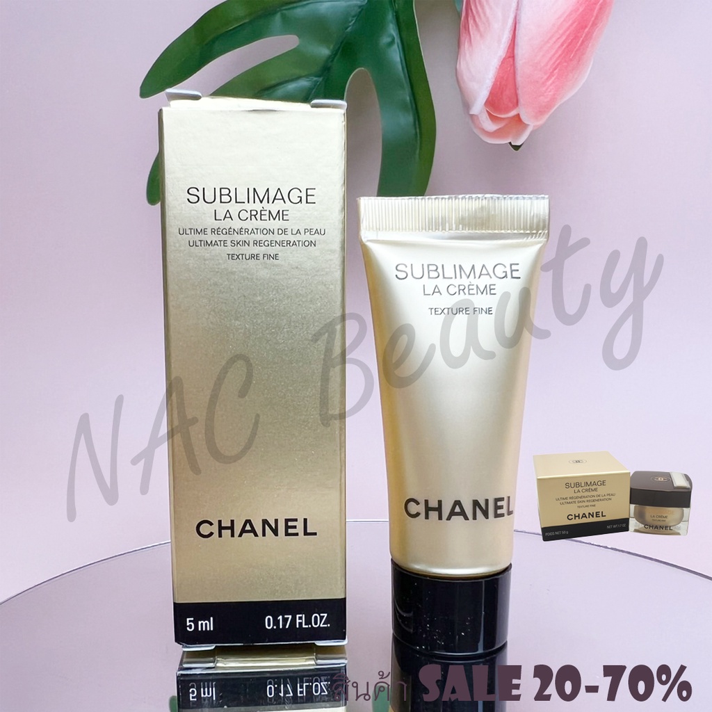 ป้ายไทย_ของแท้100%_Chanel Sublimage La Creme Texture Fine 5 ml
