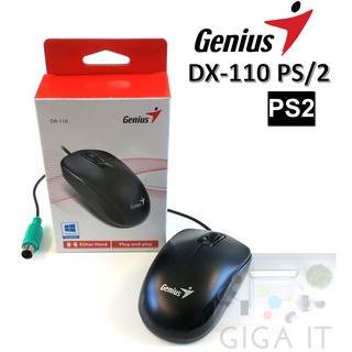 Genius DX-110 PS2_Black Cable Optical Mouse ประกัน 1 ปี