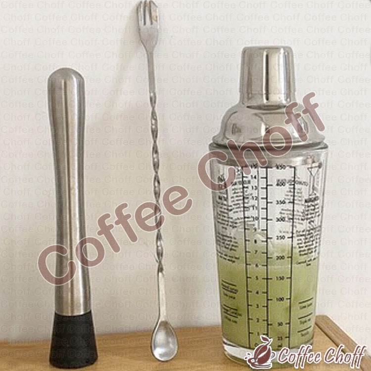ถ้วยตวง Boston Shaker longbar Spoon bar