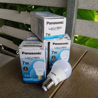 [ทักแชทก่อนสั่ง] Panasonic LED NEO 7W สี Cool Daylight