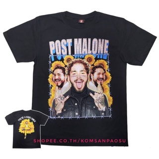 Tee ㍿เสื้อยืด postmalone hiphop tshirts posty