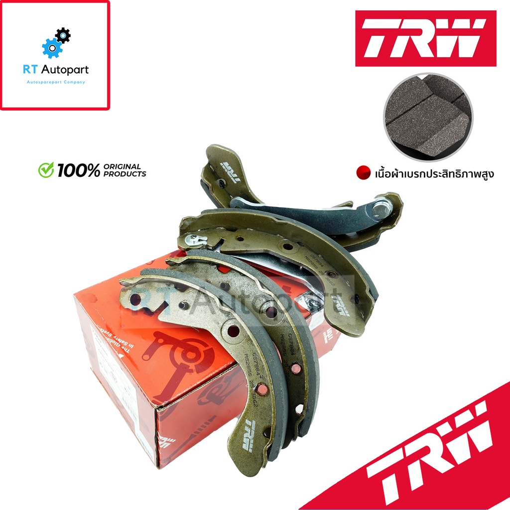 TRW ผ้าดรัมเบรคหลัง Chevrolet Sonic ปี13-15 / ผ้าเบรค ผ้าเบรค / GS7884