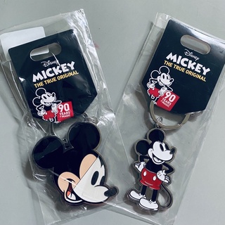 พวงกุญแจ disney มิกกี้เมาส์ mickey mouse keyring - 90 years limited ครบรอบ 90 ปี